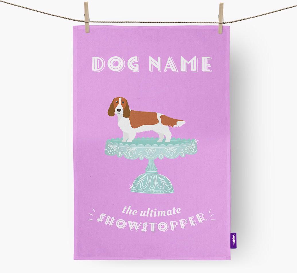 'The Ultimate Showstopper' - Personalised {breedFullName} Tea Towel