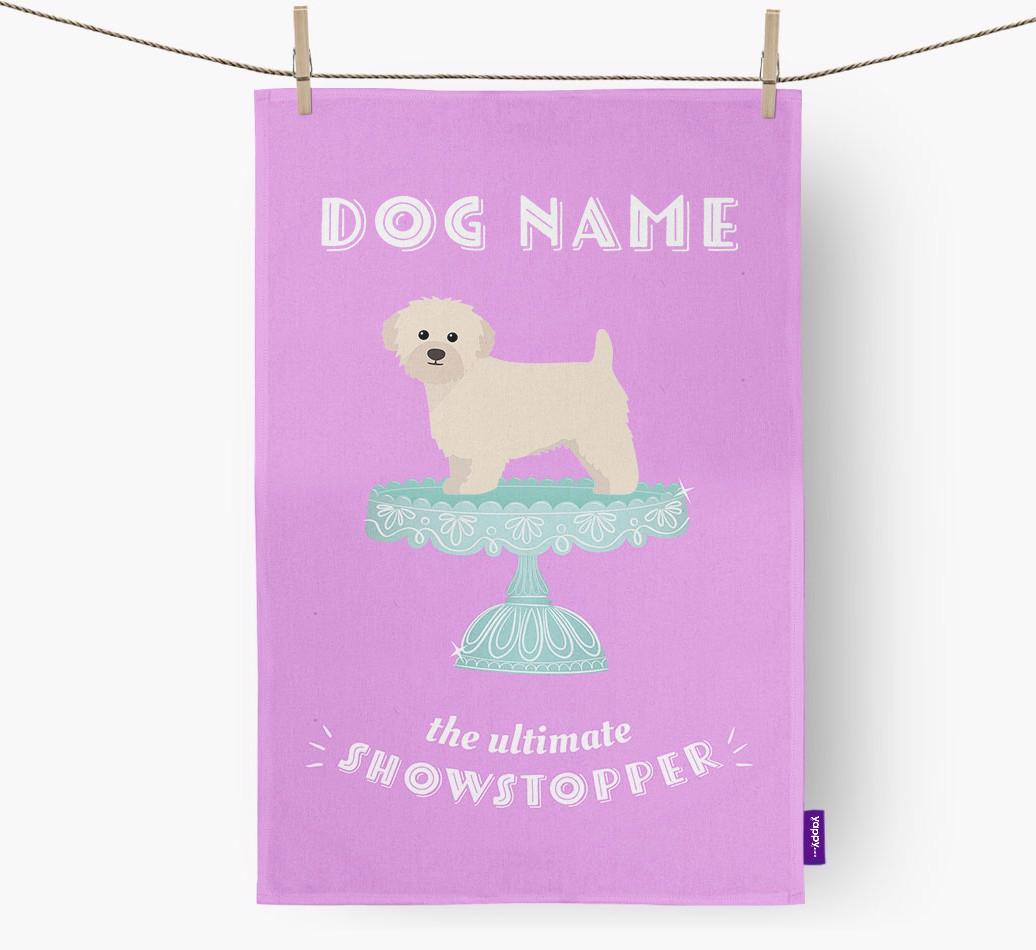 'The Ultimate Showstopper' - Personalised {breedFullName} Tea Towel