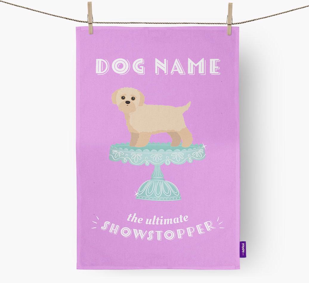 'The Ultimate Showstopper' - Personalised {breedFullName} Tea Towel