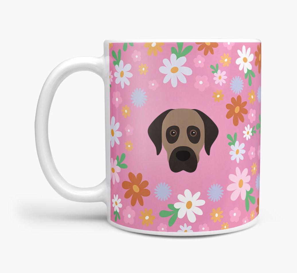 'Woofly Grandma' - Personalized {breedFullName} Mug