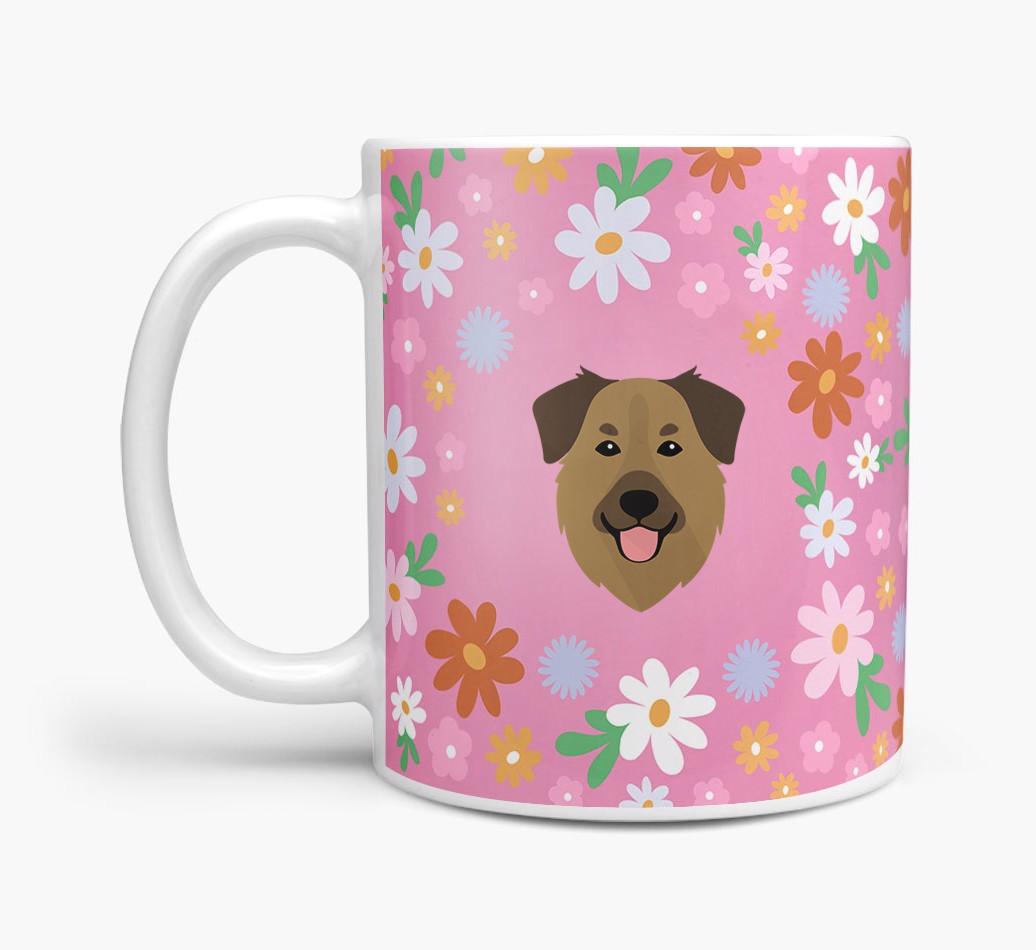'Woofly Grandma' - Personalized {breedFullName} Mug