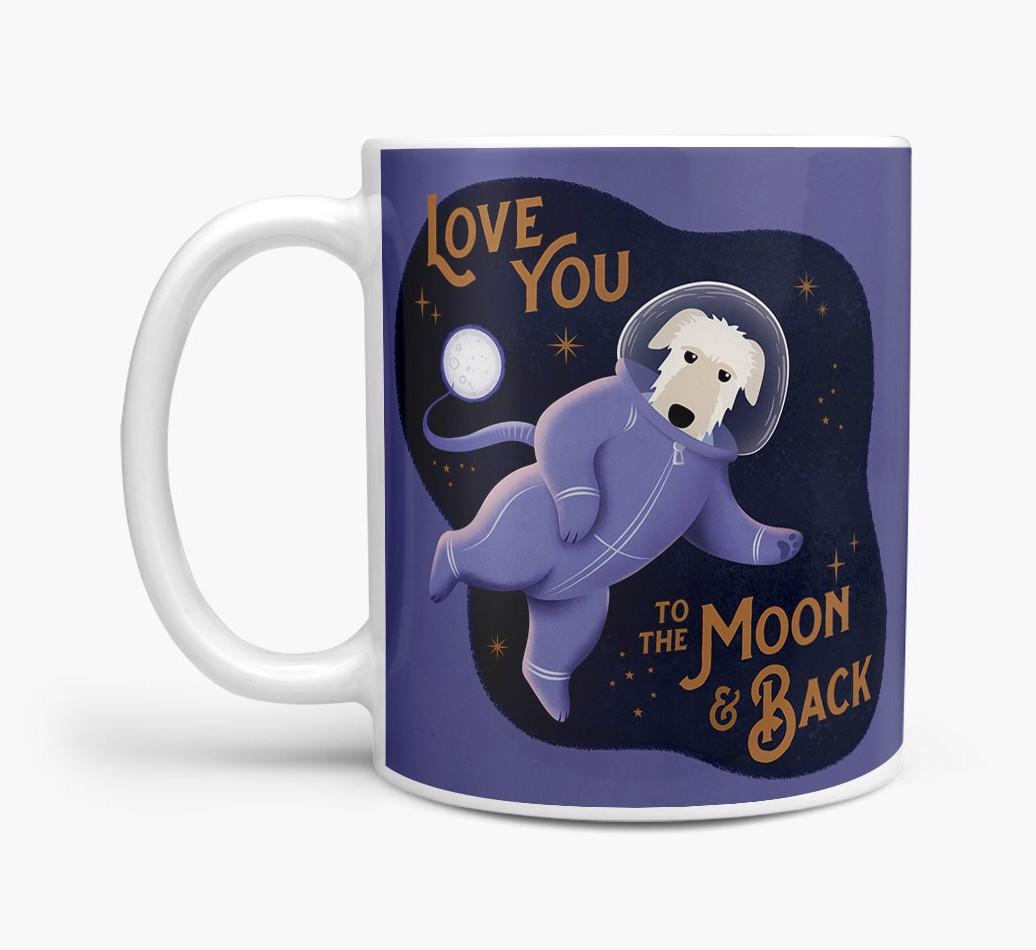 'Love you to the Moon & Back' - Personalised {breedFullName} Mug