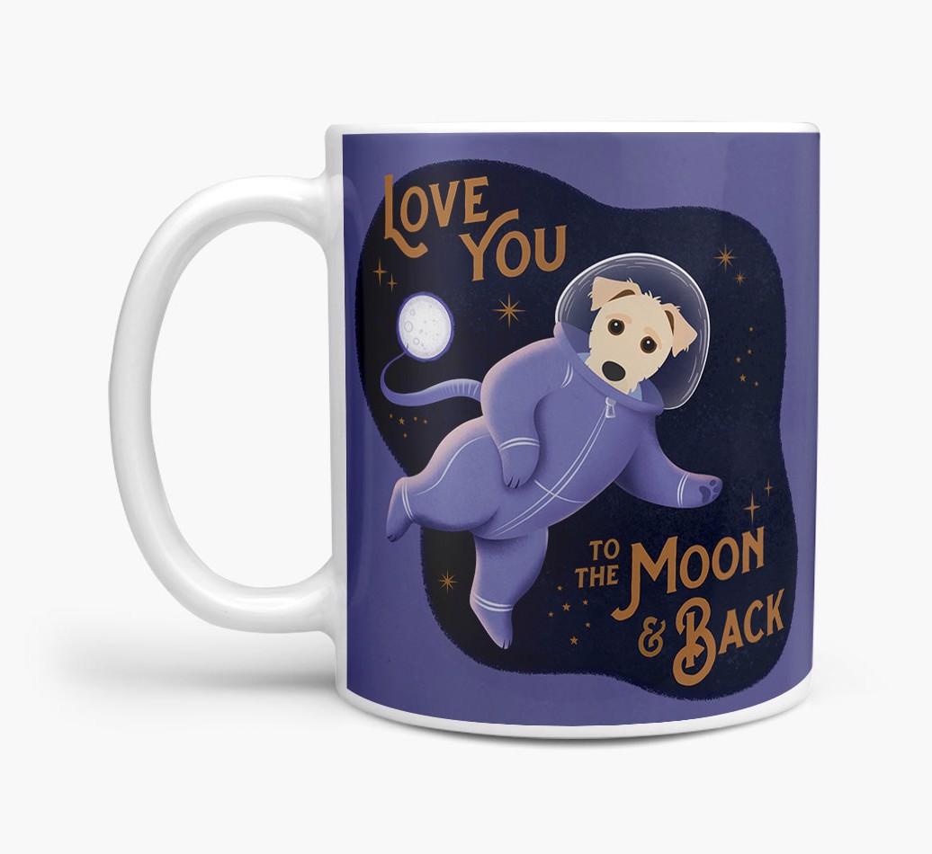 'Love you to the Moon & Back' - Personalised {breedFullName} Mug