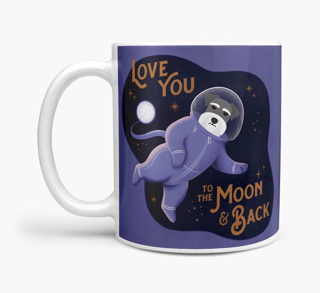 'Love you to the Moon & Back' - Personalised {breedFullName} Mug