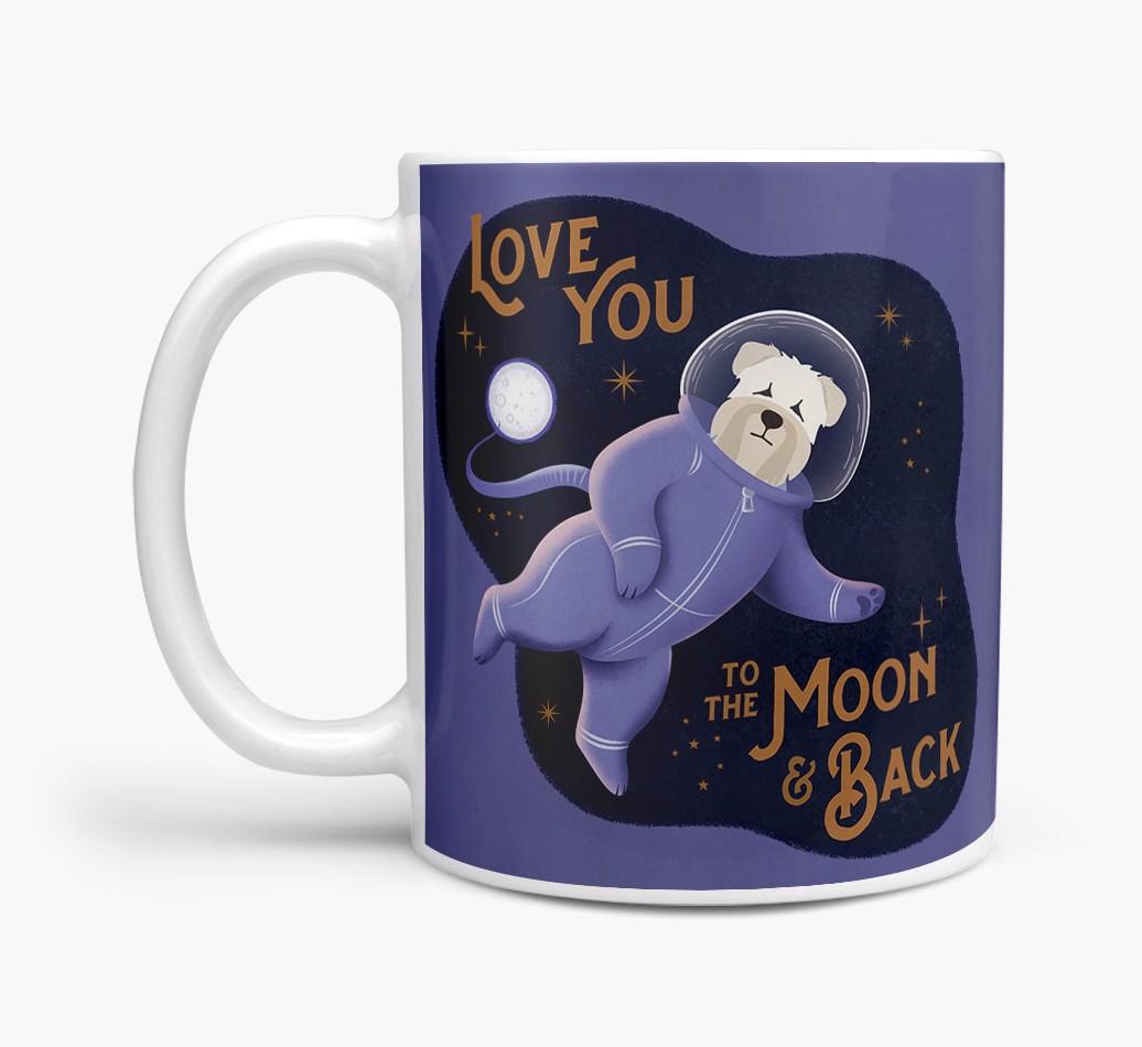 'Love you to the Moon & Back' - Personalised {breedFullName} Mug