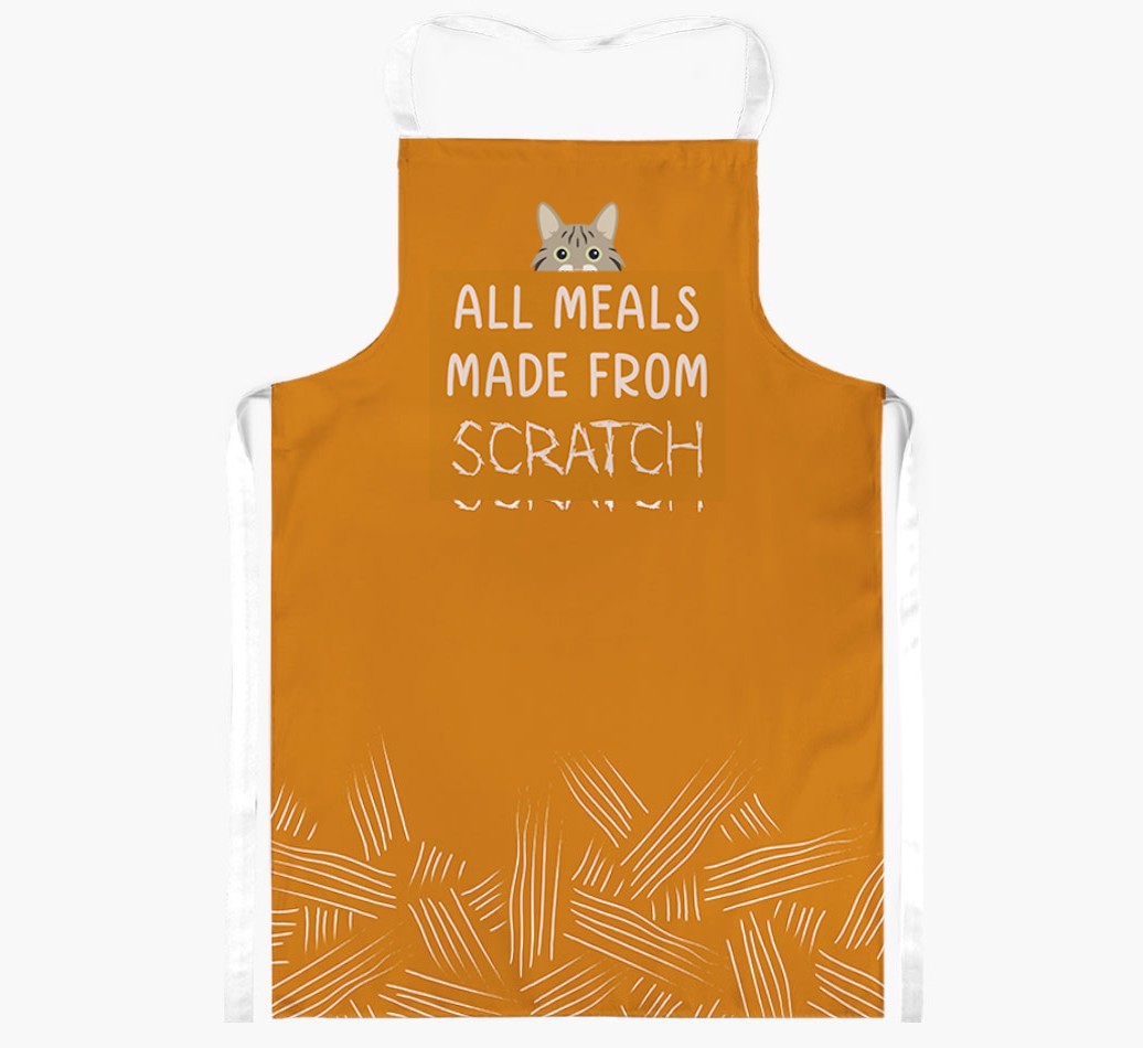 Meals Made From Scratch: Personalised {breedShortName} Apron