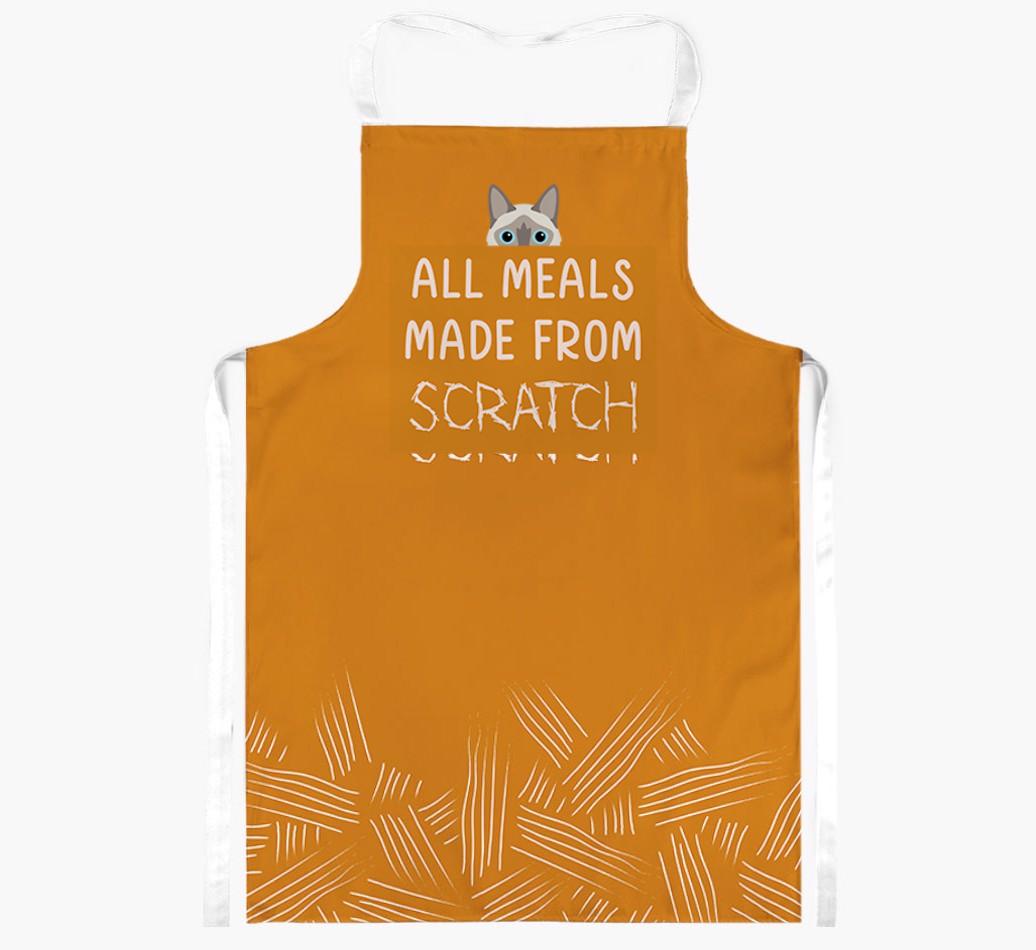 Meals Made From Scratch: Personalized {breedShortName} Apron