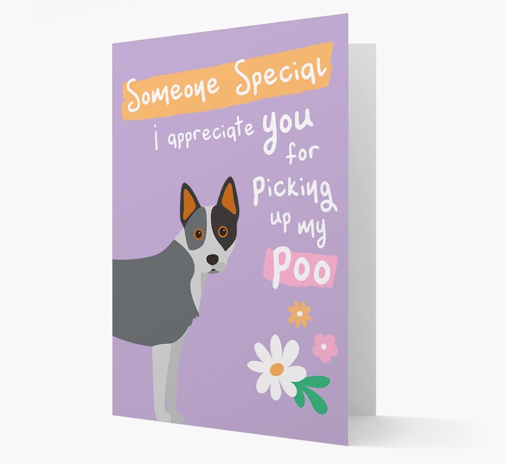 'Someone Special' - Personalized {breedFullName} Card