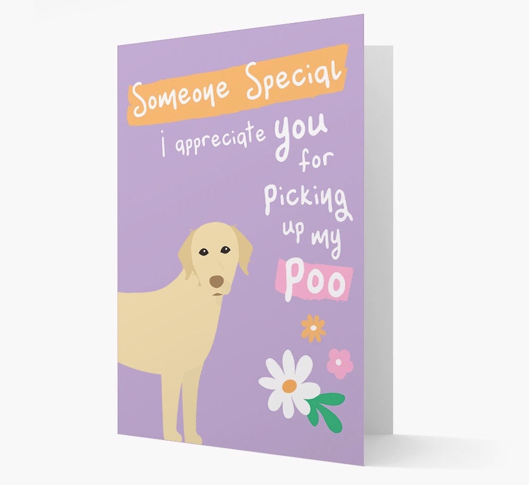 'Someone Special' - Personalized {breedFullName} Card