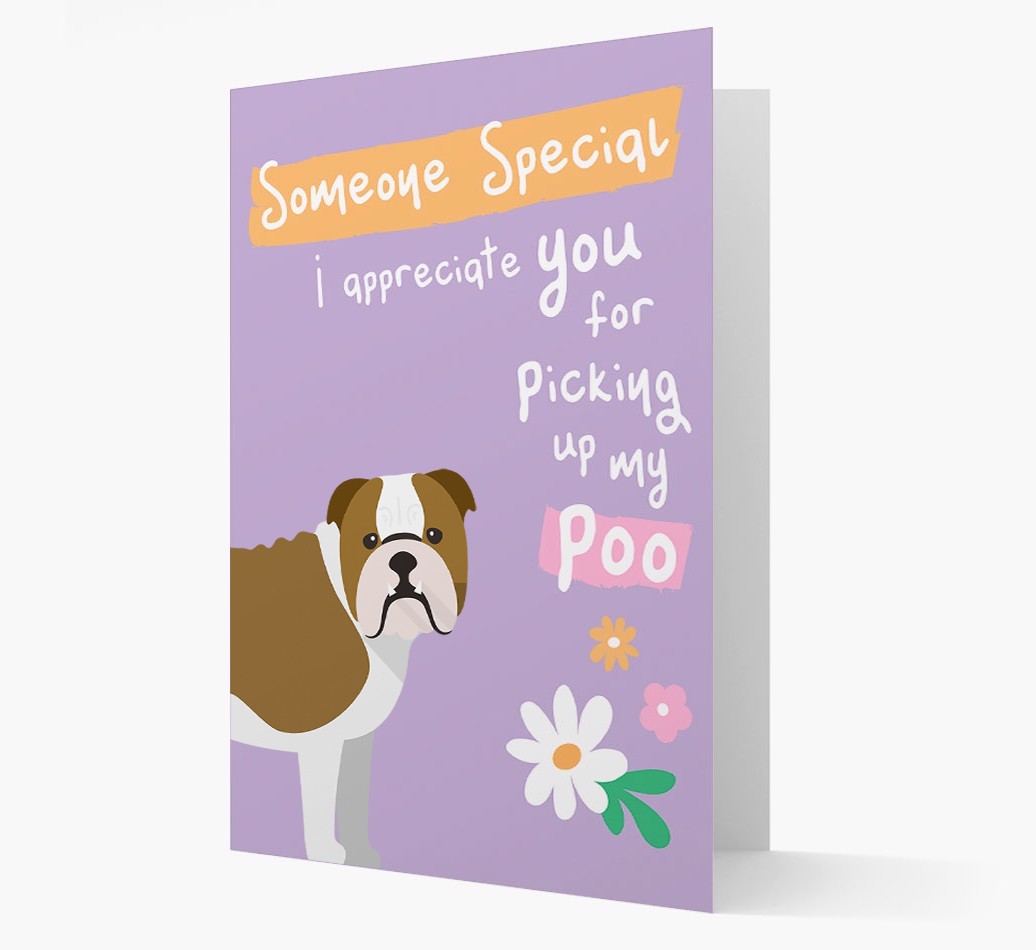 'Someone Special' - Personalized {breedFullName} Card