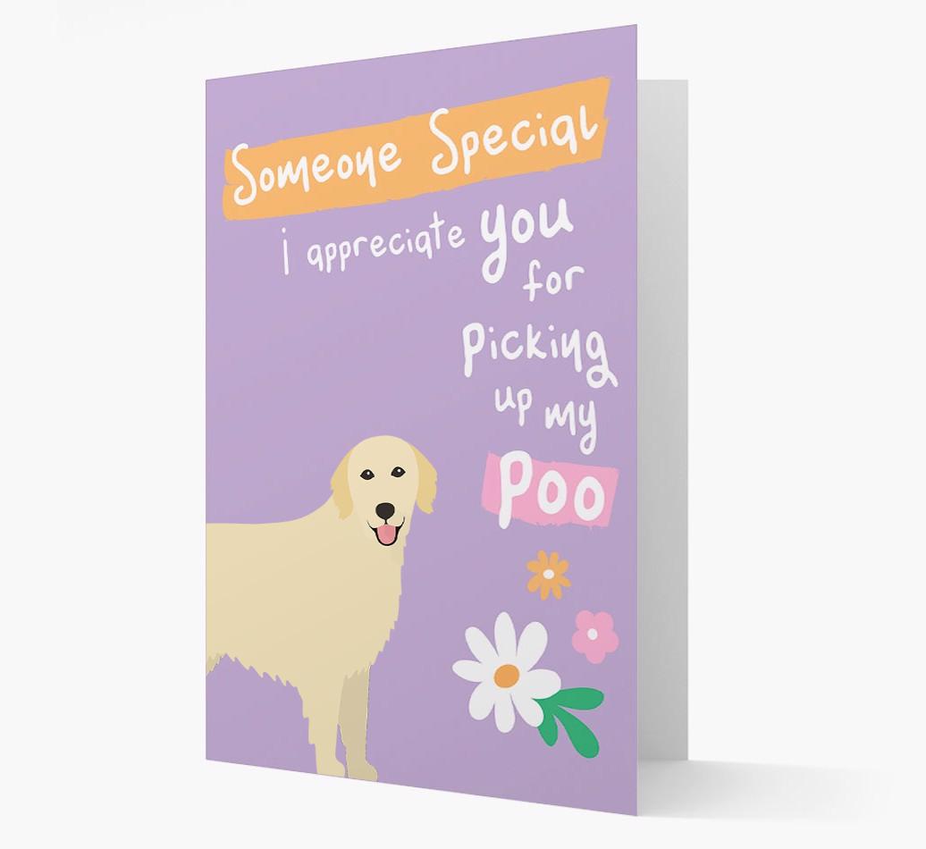 'Someone Special' - Personalized {breedFullName} Card