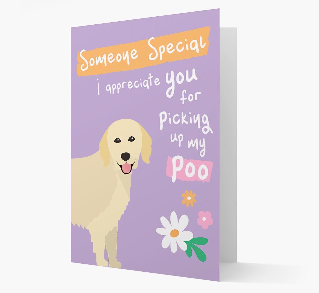 'Someone Special' - Personalized {breedFullName} Card