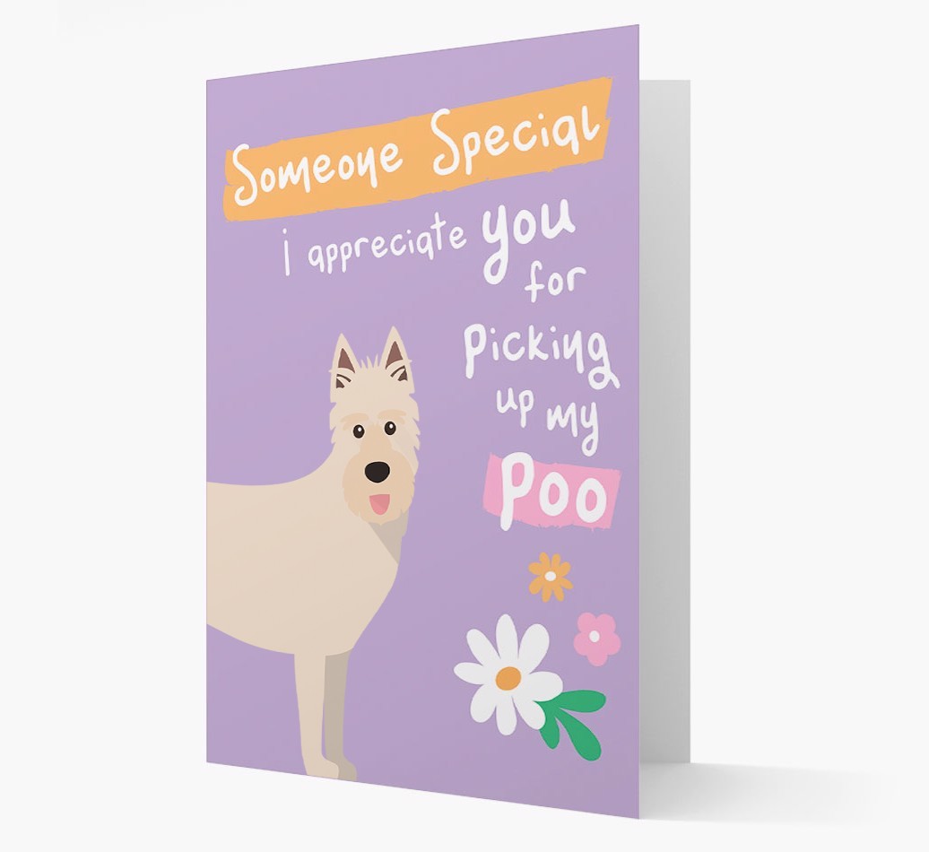 'Someone Special' - Personalized {breedFullName} Card