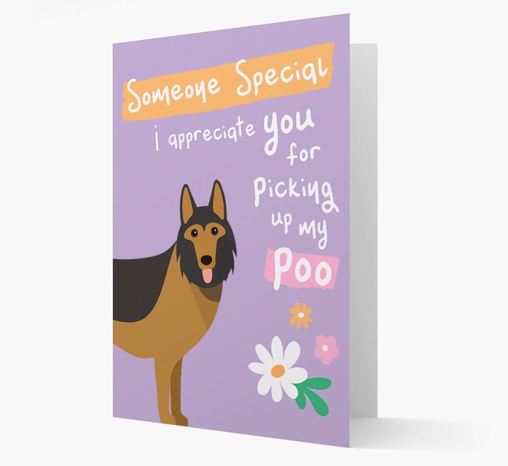 'Someone Special' - Personalized {breedFullName} Card