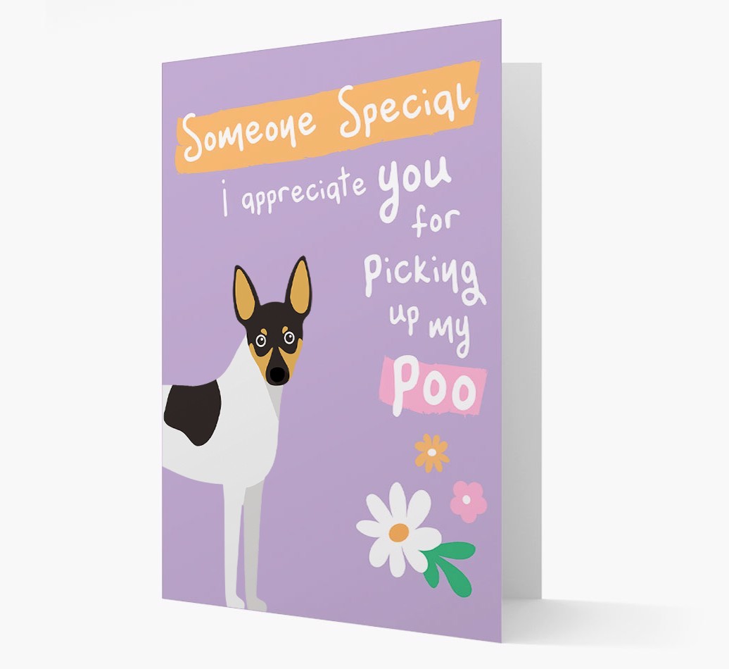 'Someone Special' - Personalized {breedFullName} Card