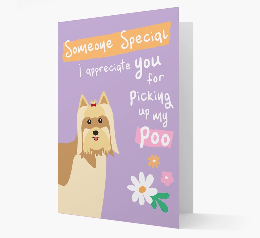 'Someone Special' - Personalized {breedFullName} Card
