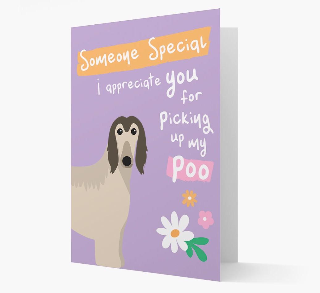 'Someone Special' - Personalized {breedFullName} Card