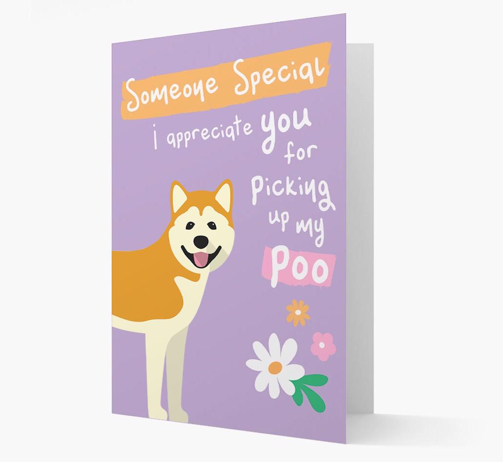 'Someone Special' - Personalized {breedFullName} Card