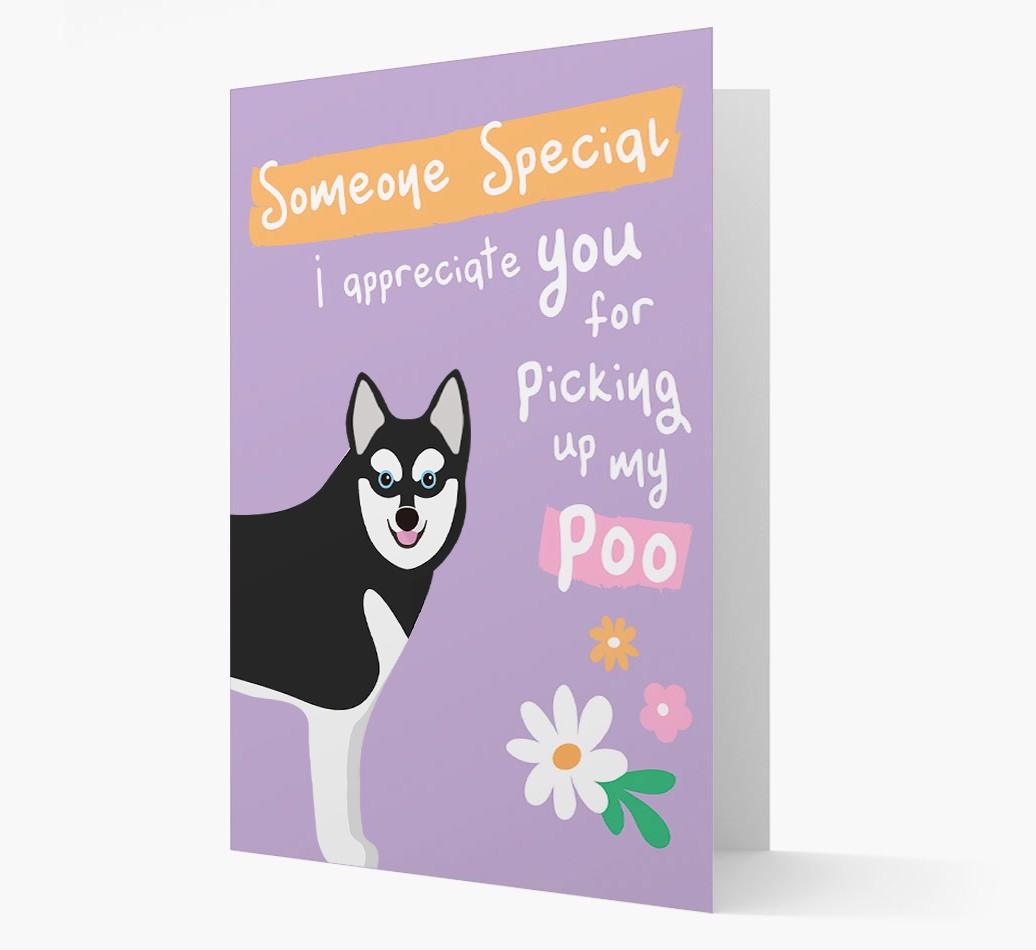 'Someone Special' - Personalized {breedFullName} Card