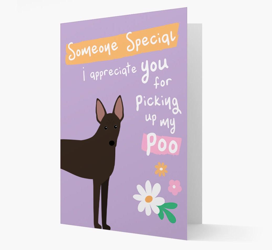 'Someone Special' - Personalized {breedFullName} Card