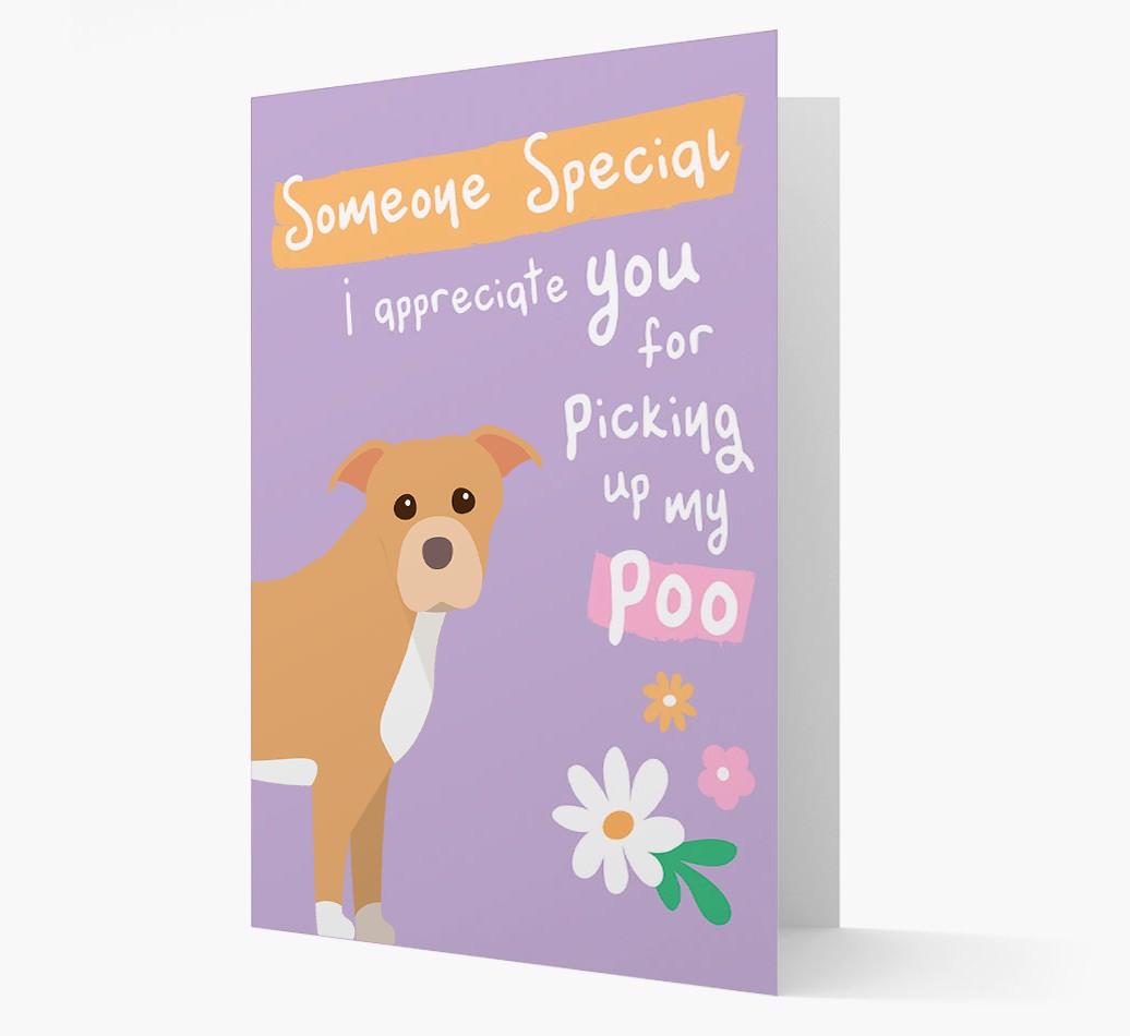 'Someone Special' - Personalized {breedFullName} Card