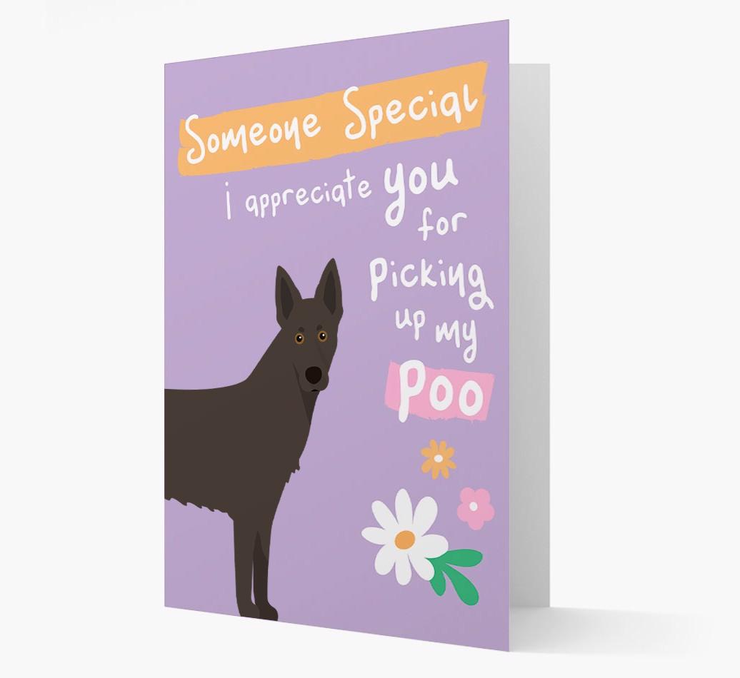 'Someone Special' - Personalized {breedFullName} Card