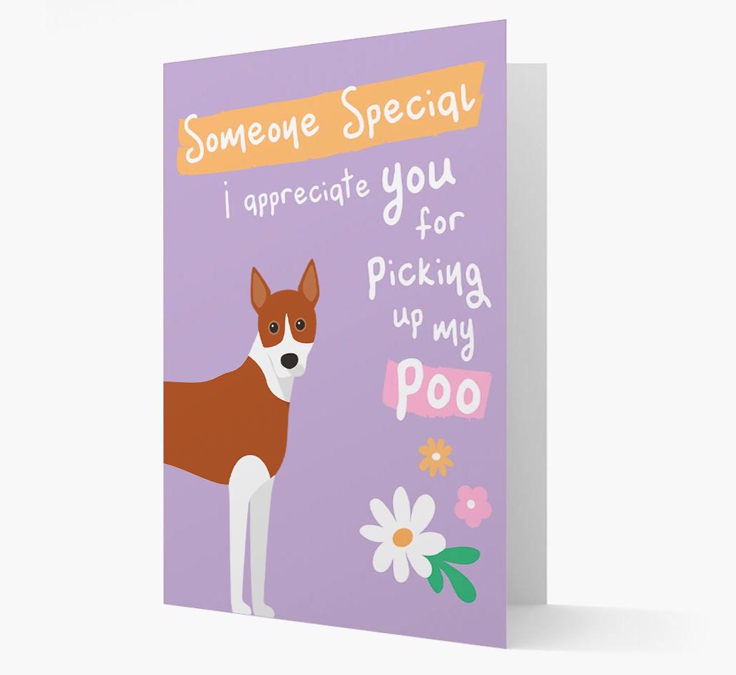 'Someone Special' - Personalized {breedFullName} Card