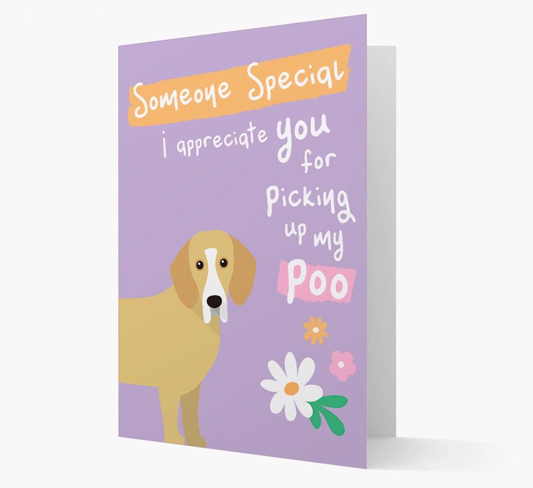'Someone Special' - Personalized {breedFullName} Card