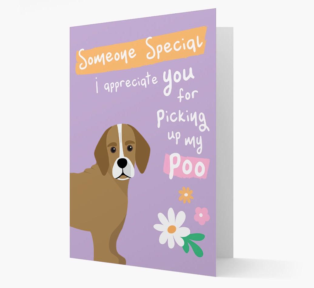 'Someone Special' - Personalized {breedFullName} Card