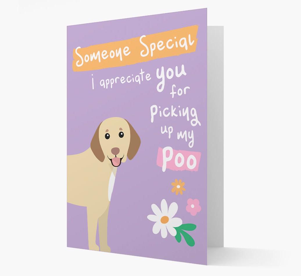 'Someone Special' - Personalized {breedFullName} Card