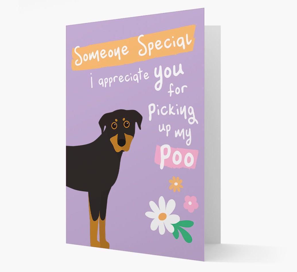 'Someone Special' - Personalized {breedFullName} Card