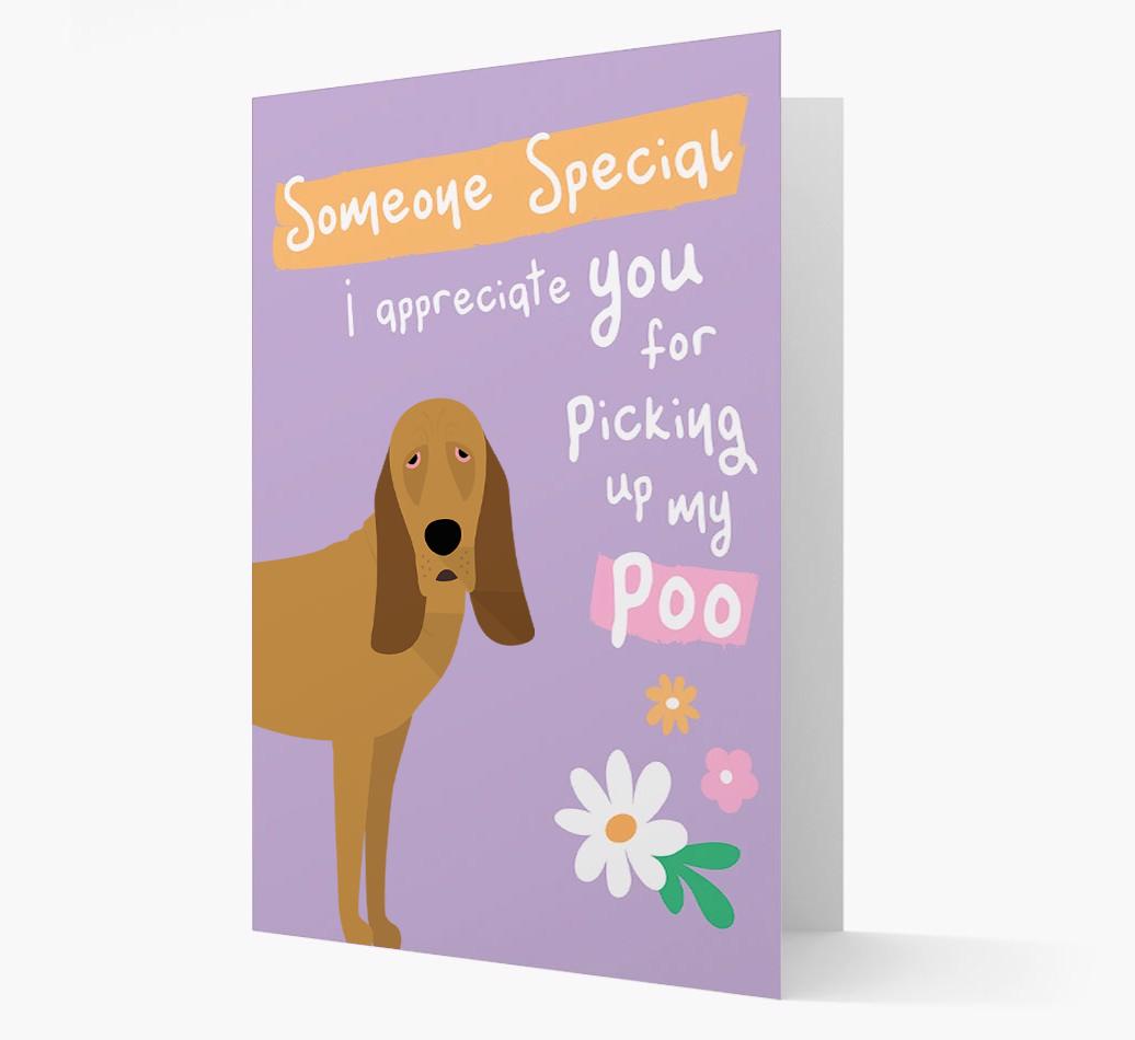 'Someone Special' - Personalized {breedFullName} Card