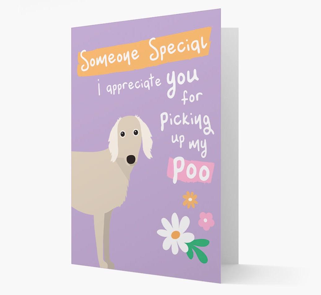 'Someone Special' - Personalized {breedFullName} Card