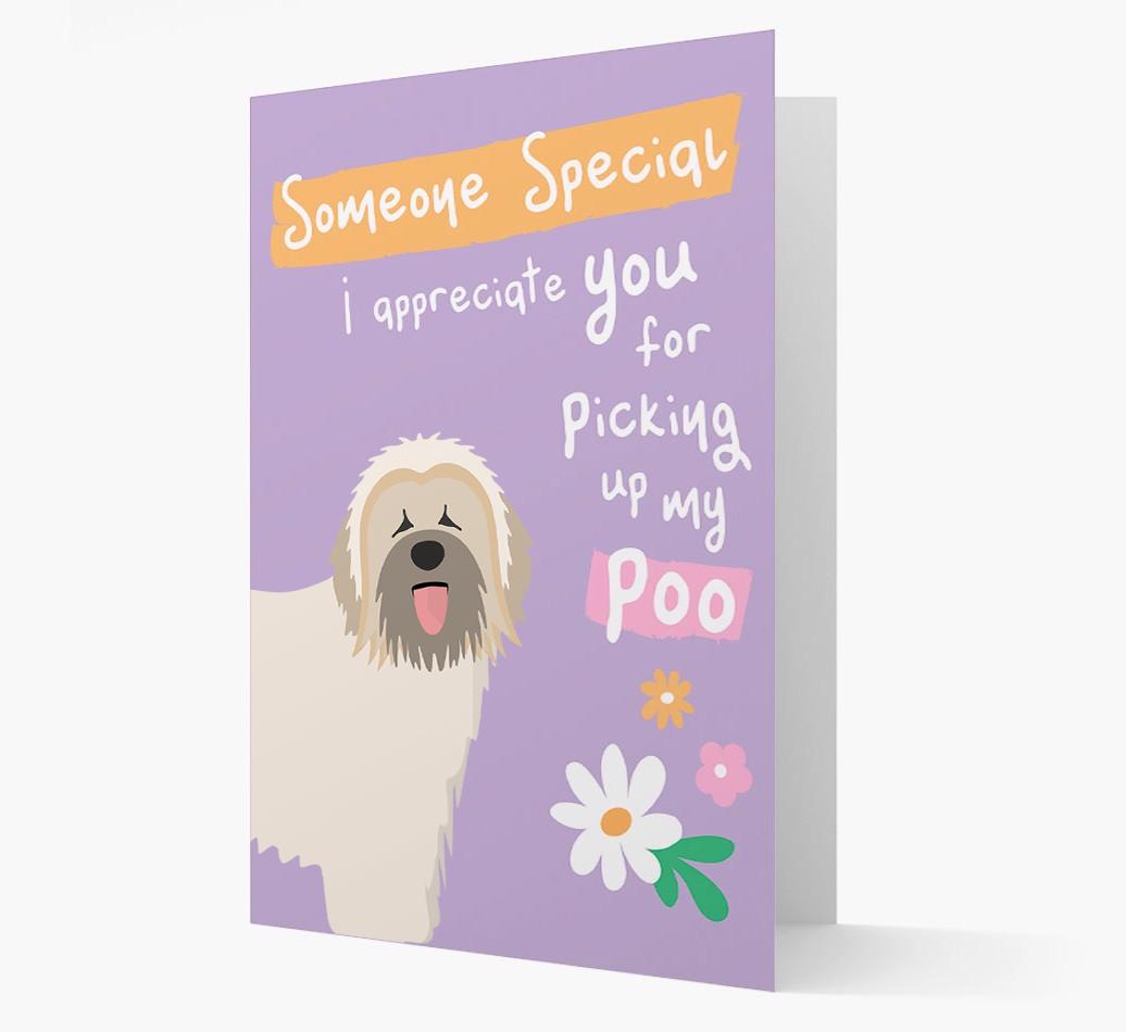 'Someone Special' - Personalized {breedFullName} Card
