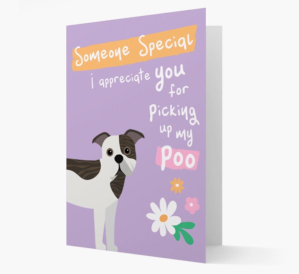 'Someone Special' - Personalized {breedFullName} Card
