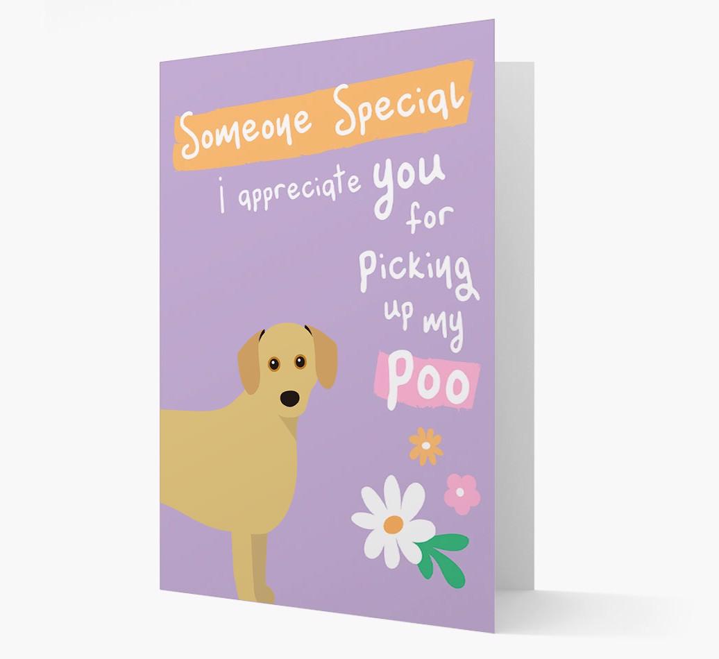 'Someone Special' - Personalized {breedFullName} Card