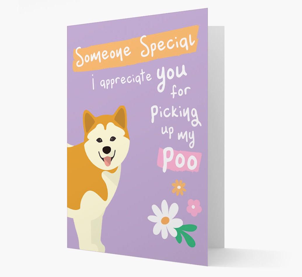 'Someone Special' - Personalized {breedFullName} Card