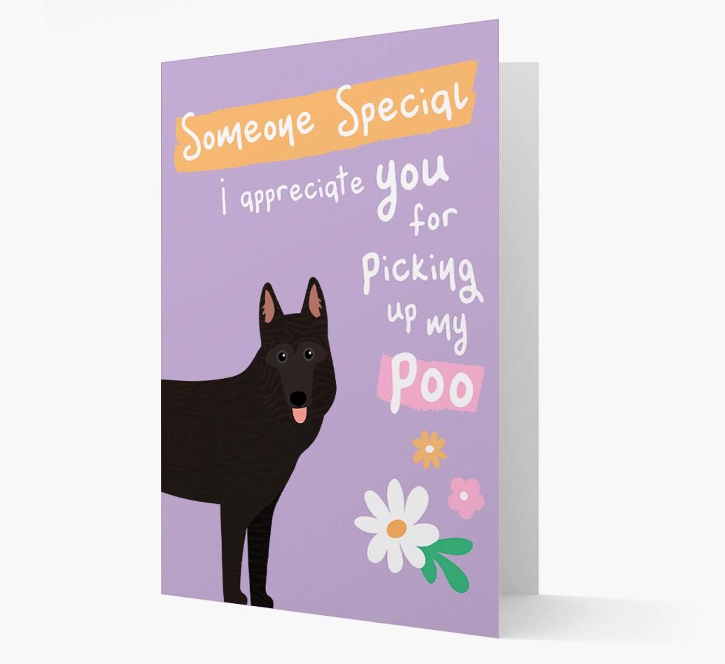 'Someone Special' - Personalized {breedFullName} Card