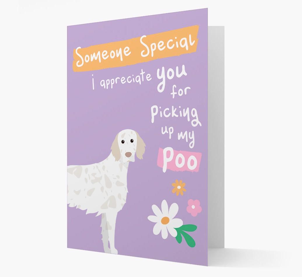 'Someone Special' - Personalized {breedFullName} Card