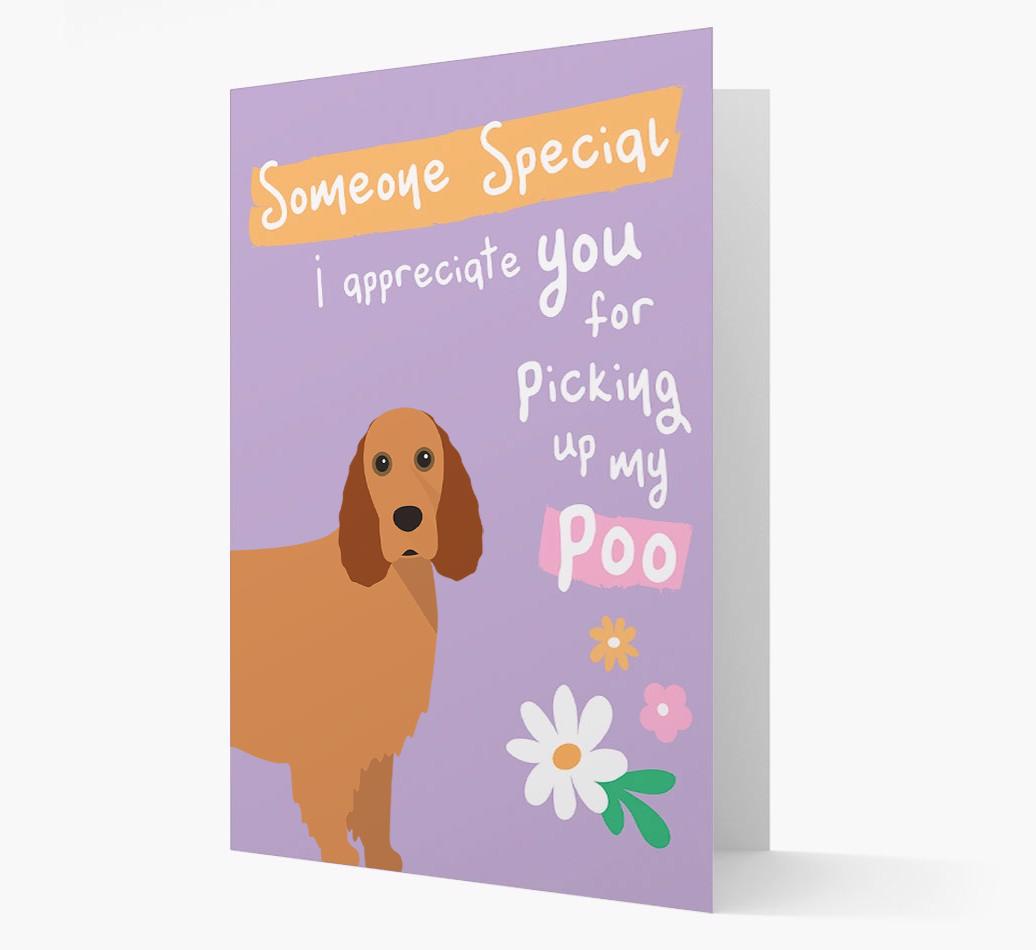 'Someone Special' - Personalized {breedFullName} Card