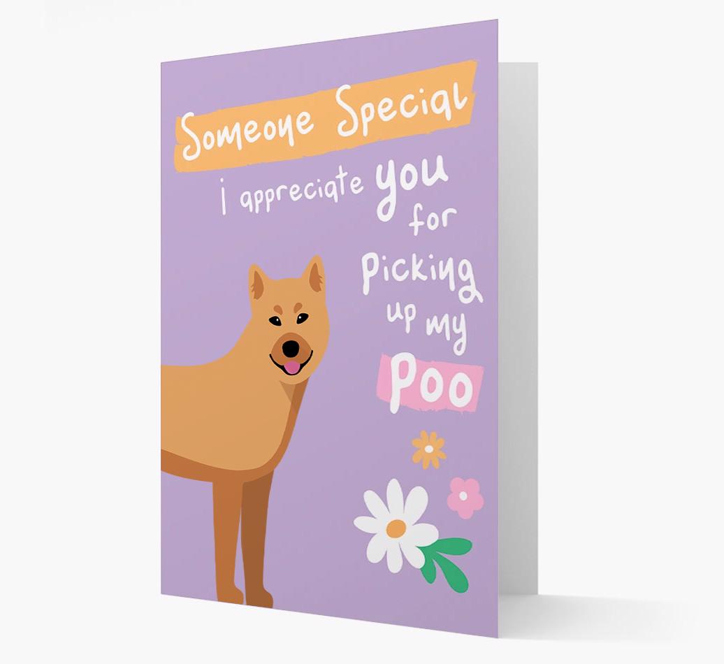 'Someone Special' - Personalized {breedFullName} Card