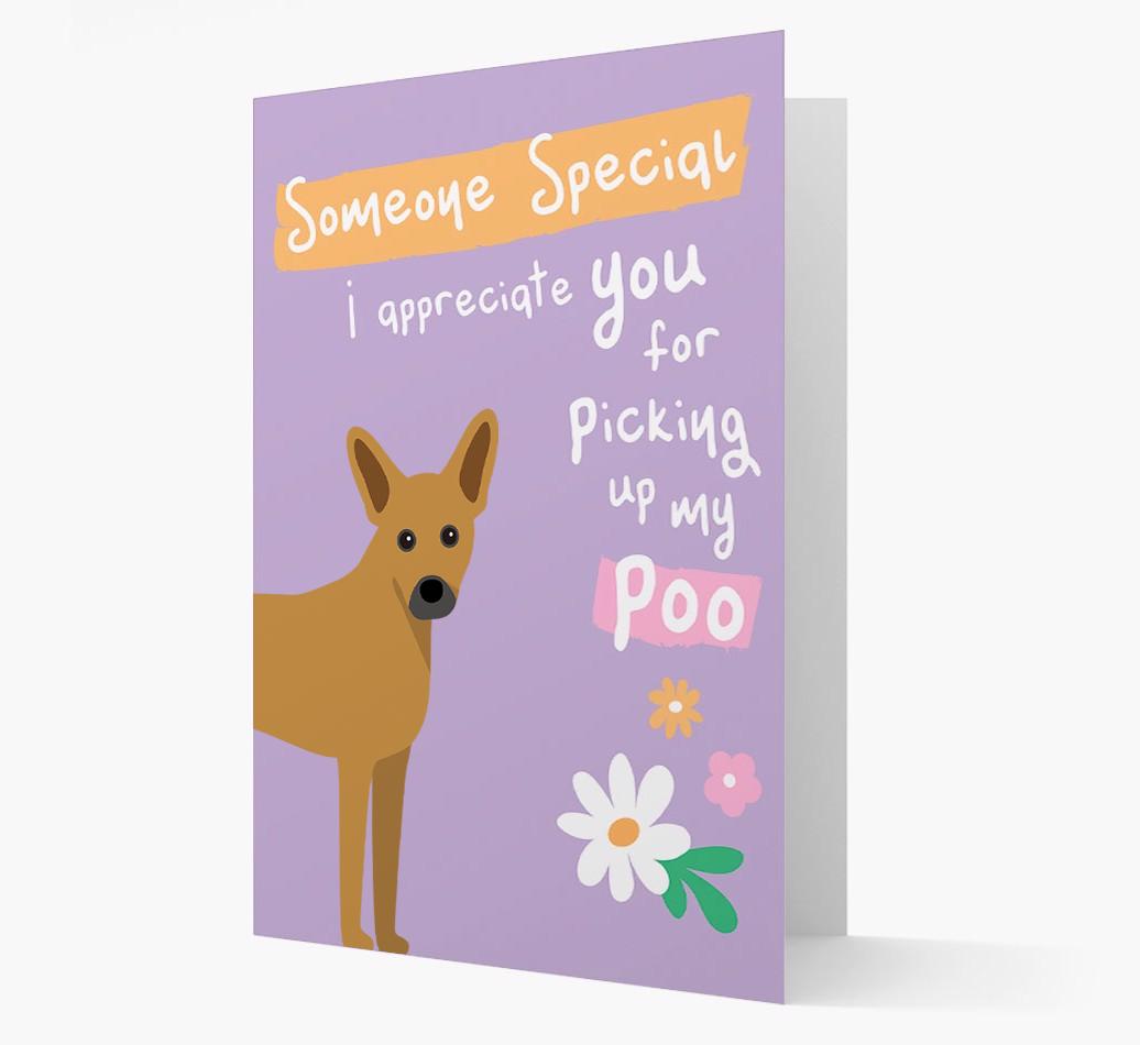 'Someone Special' - Personalized {breedFullName} Card