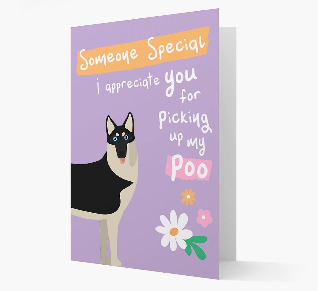 'Someone Special' - Personalized {breedFullName} Card