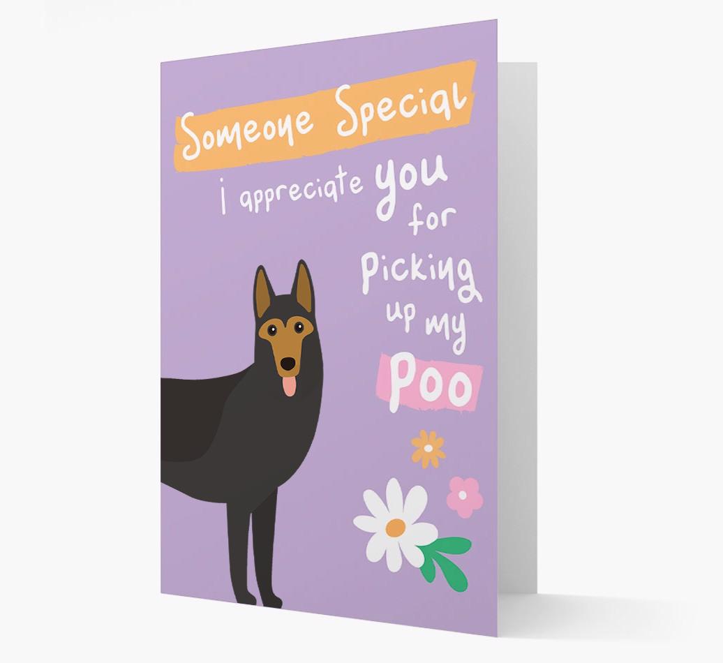 'Someone Special' - Personalized {breedFullName} Card