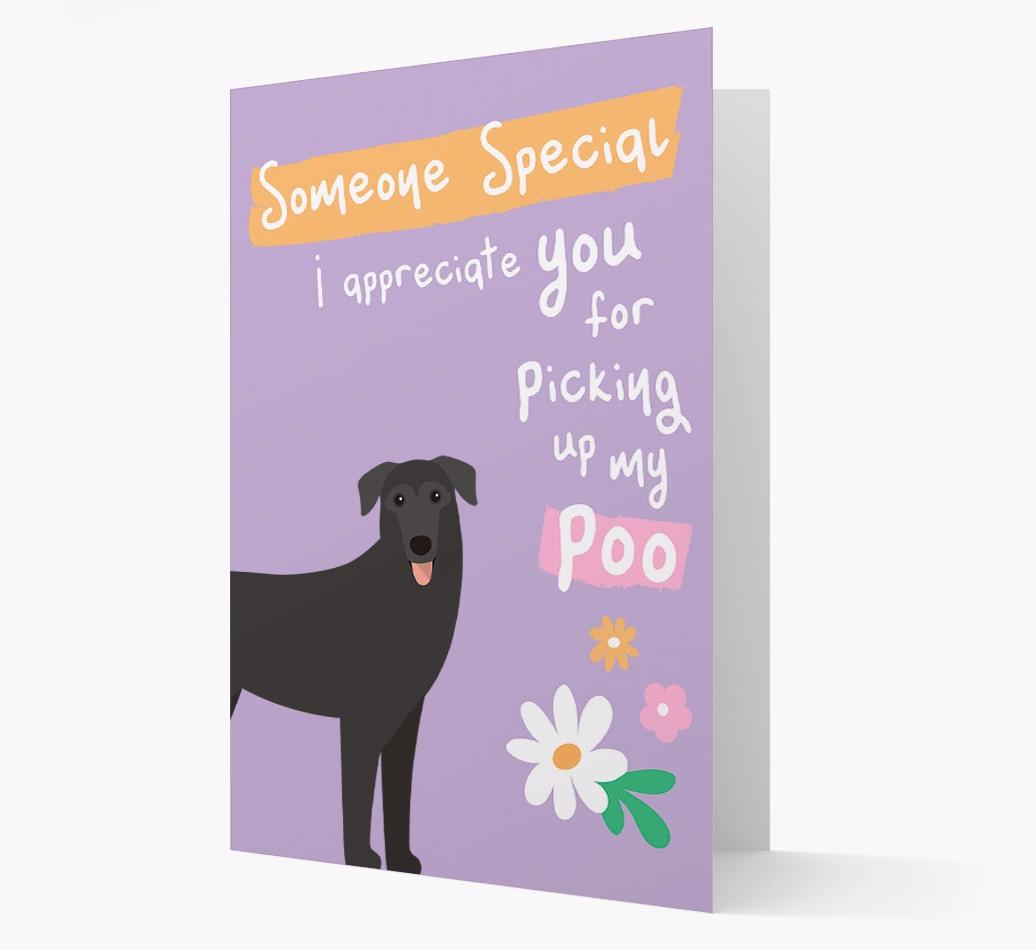 'Someone Special' - Personalized {breedFullName} Card