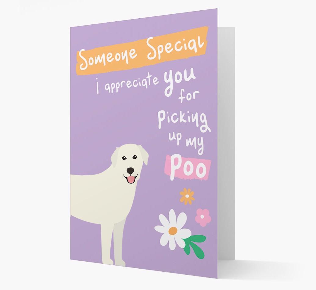 'Someone Special' - Personalized {breedFullName} Card