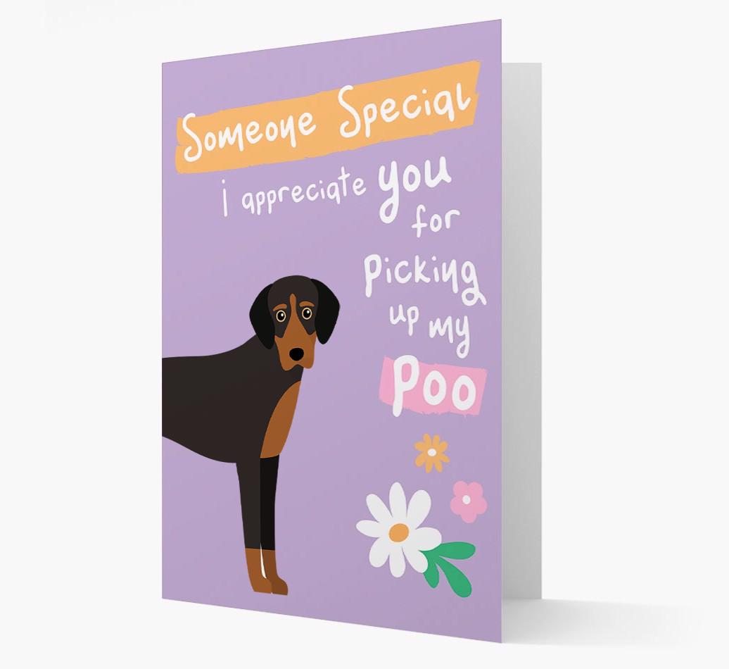 'Someone Special' - Personalized {breedFullName} Card