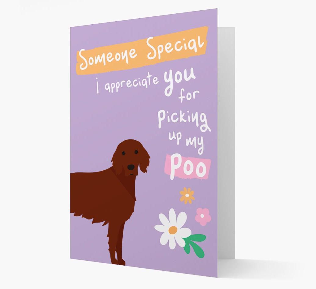 'Someone Special' - Personalized {breedFullName} Card