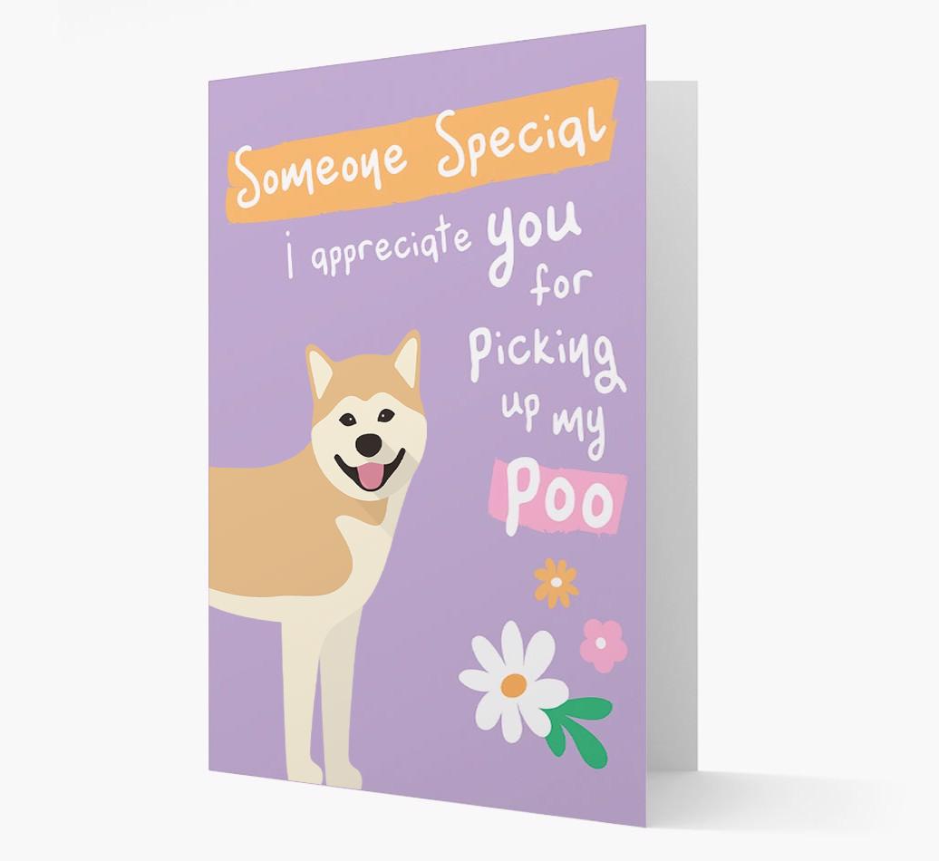 'Someone Special' - Personalized {breedFullName} Card