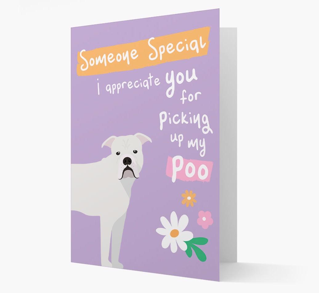 'Someone Special' - Personalized {breedFullName} Card